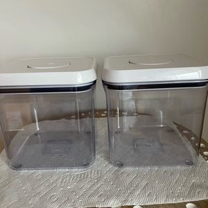 OXO Storage containers, set of 2